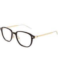 Montblanc - Mb0466Oa 003 Optical Frames Injected Transparent Geometric - Lyst
