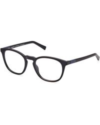 Timberland - Tb50071 001 Optical Frames Acetate Round Normal - Lyst