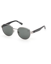 Timberland - Tb00079 10R Sunglasses Round Polarized - Lyst