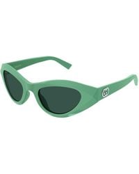 Gucci - Gg2201S 005 Sunglasses Acetate Geometric - Lyst