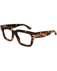 Bottega Veneta - Bv1324O 002 Optical Frames Acetate Transparent Squared - Lyst