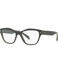 Prada - Pr 27Sv Ur01O1 Optical Frames Outlet Plastic Cat Eye - Lyst