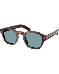 Prada - Pr A16S 15W04D Sunglasses Acetate Pantos Polarized - Lyst