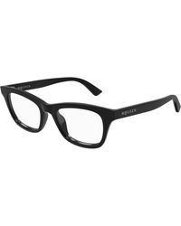 McQueen - Am0515O 011 Optical Frames Acetate Transparent Cat Eye - Lyst
