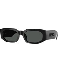 Versace - Ve4489U Gb1/87 Sunglasses Injected Geometric Normal - Lyst
