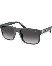 Polo Ralph Lauren - Ph4195U 55898G Sunglasses Injected Geometric Normal Shaded - Lyst