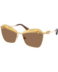 Swarovski - Sk7040 4007To Sunglasses Metal Butterfly Normal - Lyst