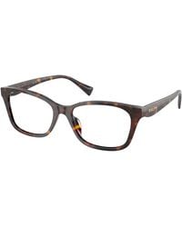Ralph Lauren - Ra7202U 5003 Optical Frames Acetate Transparent Geometric Normal - Lyst