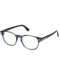 Tom Ford - Ft6169-B 45 Optical Frames Acetate Round Normal - Lyst