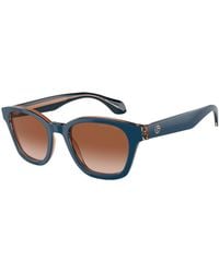 Giorgio Armani - Ar8207 608513 Sunglasses Acetate Pantos Normal Shaded - Lyst