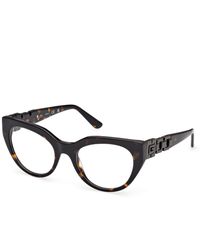 Guess - Gu50323 052 Optical Frames Acetate Cat Eye Normal - Lyst
