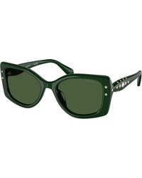 Swarovski - Sk6058U 102671 Sunglasses Acetate Pillow Normal - Lyst