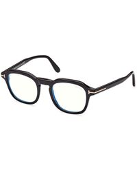 Tom Ford - Ft5836-B 001 Optical Frames Acetate Geometric Normal - Lyst
