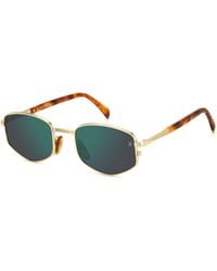 David Beckham - Db 1129/S Hm2/Mt Sunglasses Metal Geometric Mirror - Lyst