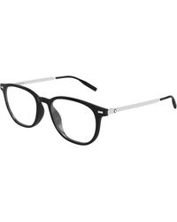 Montblanc - Mb0448Oa 002 Optical Frames Injected Transparent Round - Lyst