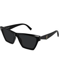 Saint Laurent - Sl M103 005 Sunglasses Acetate Cat Eye - Lyst