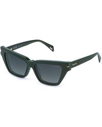 Police - Uplt03 New Gem 2 6Rnp Optical Frames Acetate Cat Eye Nuanced - Lyst