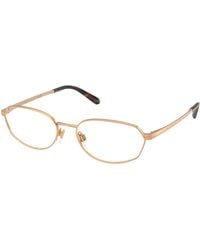 Ralph Lauren - Rl5140 9153 Optical Frames Metal Transparent Geometric Normal - Lyst