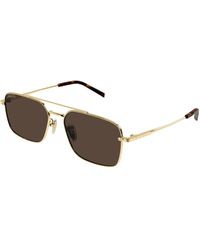 Gucci - Gg1957Sa 002 Sunglasses Metal Squared - Lyst