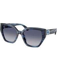 Swarovski - Sk6044U 10904L Sunglasses Acetate Geometric Normal Shaded - Lyst