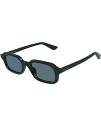 McQueen - Am0558S 004 Sunglasses Acetate Squared - Lyst
