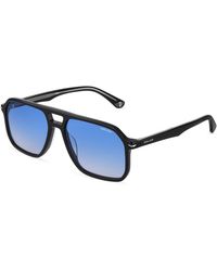Police - Spln21 Champ 8 700 Sunglasses Acetate Squared Normal Nuanced - Lyst
