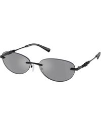 Michael Kors - Mk1151 Manchester 1005/1 Sunglasses Metal Round Normal Mirror - Lyst