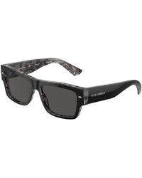Dolce & Gabbana - Dg4451 340387 Sunglasses Acetate Squared Normal - Lyst
