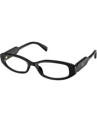 Miu Miu - Mu 06Zv 16K1O1 Optical Frames Acetate Transparent Squared Normal - Lyst