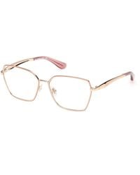 Guess - Gu50384 74 Optical Frames Metal Squared Normal - Lyst