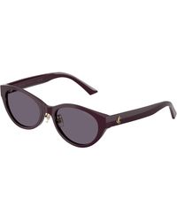 Jimmy Choo - Jc5064D 50751A Sunglasses Acetate Round Normal - Lyst