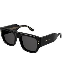 Gucci - Gg1262S 001 Sunglasses Acetate Squared - Lyst