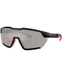 FERRARI SCUDERIA - Fz6018U 501/6G Sunglasses Injected Grigio Geometric Normal - Lyst