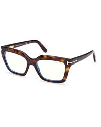 Tom Ford - Ft6093-B 052 Optical Frames Acetate Cat Eye Normal - Lyst