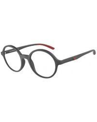 Emporio Armani - Ea3197 5437 Optical Frames Plastic Round - Lyst