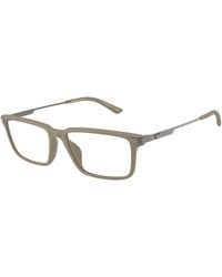 Emporio Armani - Ea3268U 5437 Optical Frames Injected Squared Normal - Lyst