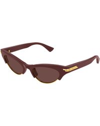 Bottega Veneta - Bv1431S 004 Sunglasses Acetate Cat Eye - Lyst