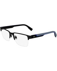 Lacoste - L2305 301 Optical Frames Metal Squared Normal - Lyst