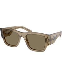 Prada - Pr 10Zs 22H90F Sunglasses Acetate Pillow Normal - Lyst