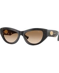 Burberry - Be4502 410689 Sunglasses Acetate Cat Eye Normal Nuanced - Lyst