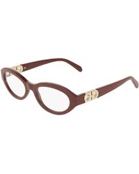 Ferragamo - Sf3057 606 Optical Frames Acetate Round Normal - Lyst