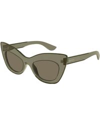 McQueen - Am0516S 001 Sunglasses Bio-Inject Cat Eye - Lyst
