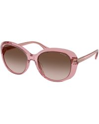 Ralph Lauren - Ra5335U 611813 Sunglasses Acetate Round Normal Shaded - Lyst