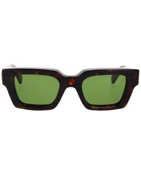 Off-White c/o Virgil Abloh - Oeri126 Virgil 6055 Sunglasses Acetate Squared Normal - Lyst
