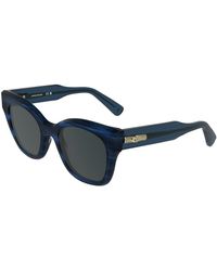 Longchamp - Lo791S 407 Sunglasses Acetate Squared Normal - Lyst