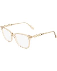 Ferragamo - Sf3064 259 Optical Frames Acetate Squared Normal - Lyst