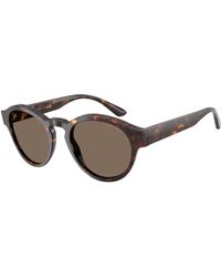 Giorgio Armani - Ar8146 502673 Sunglasses Acetate Pantos Normal - Lyst