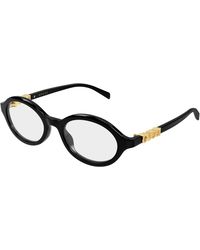 Gucci - Gg2153O 001 Optical Frames Acetate Transparent Round - Lyst