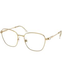 Swarovski - Sk1019 4004 Optical Frames Metal Squared Normal - Lyst