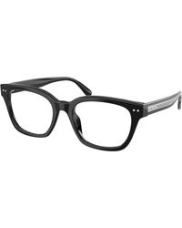 Ralph Lauren - Rl6258U 5001 Optical Frames Acetate Squared Normal - Lyst